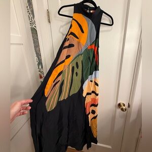Farm Rio for Anthropologie Monstera Dress